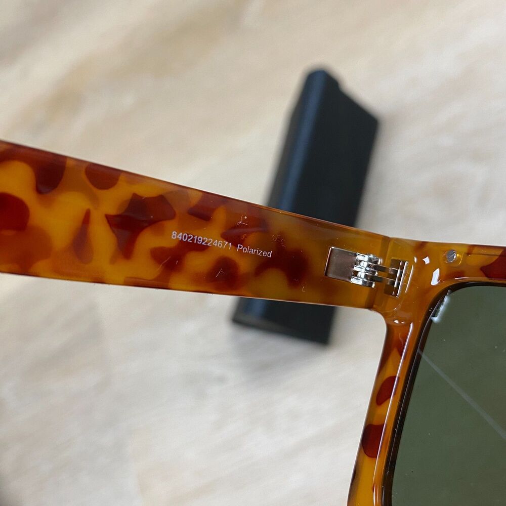 Prive Reaux Polarized Vice City Sunglasses Color Honey Tort - Picture 8 of 10